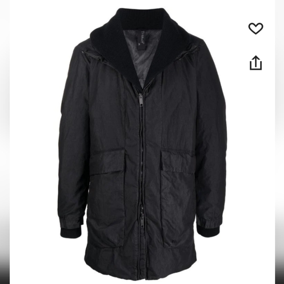 Transit Giaccone Men's Heavy Coat - Picture 11 of 14